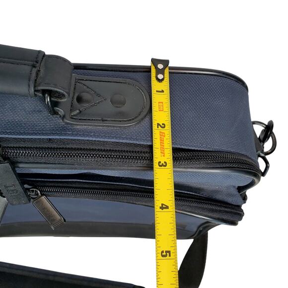 Vtg IBM CompuNote Notebook Laptop Canvas Carry Case 16" Crossbody Strap - Picture 4 of 15